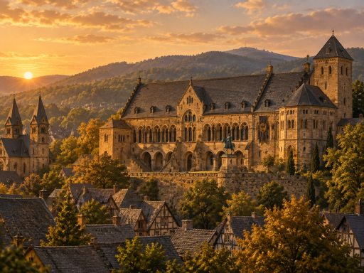 Goslar mit Kaiserpfalz – königlicher Herrschaftsort in Ostfalen